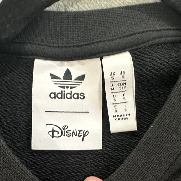 Adidas Black Crewneck Sweater with Disney Design - Picture 5 of 8